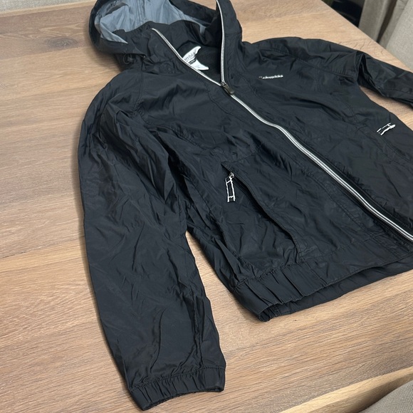 Columbia Sportswear Company Hooded Rain Jacket Black Women's Size Small - Picture 6 of 13